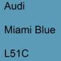 Preview: Audi, Miami Blue, L51C.